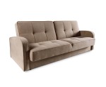 Bequemes Schlafsofa mit Bettkasten, Klick-Klack-System, Couch LINARO W4