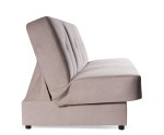Beiges Schlafsofa mit Schlaffunktion, Klick-Klack-System, bequeme Couch LINARO W5