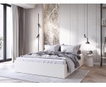 Doppelbett ohne Kopfteil mit Lattenrost, Bett für Dachschräge, 3 Farbvarianten, MONAKO 2 Doppelbett ohne Kopfteil mit Lattenrost, Bett für Dachschräge, 3 Farbvarianten, MONAKO 2