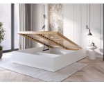 Doppelbett ohne Kopfteil mit Lattenrost, Bett für Dachschräge, 3 Farbvarianten, MONAKO 2 Doppelbett ohne Kopfteil mit Lattenrost, Bett für Dachschräge, 3 Farbvarianten, MONAKO 2