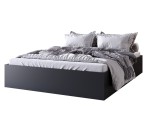 Doppelbett ohne Kopfteil mit Lattenrost, Bett für Dachschräge, 3 Farbvarianten, MONAKO 2 Doppelbett ohne Kopfteil mit Lattenrost, Bett für Dachschräge, 3 Farbvarianten, MONAKO 2