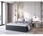 Doppelbett ohne Kopfteil mit Lattenrost, Bett für Dachschräge, 3 Farbvarianten, MONAKO 2 Doppelbett ohne Kopfteil mit Lattenrost, Bett für Dachschräge, 3 Farbvarianten, MONAKO 2