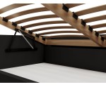 Doppelbett ohne Kopfteil mit Lattenrost, Bett für Dachschräge, 3 Farbvarianten, MONAKO 2 Doppelbett ohne Kopfteil mit Lattenrost, Bett für Dachschräge, 3 Farbvarianten, MONAKO 2