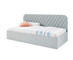 Jugendbett 90x200 cm mit Bettkasten und Lattenrost, Juniorbett TOSIA SM 02 Jugendbett 90x200 cm mit Bettkasten und Lattenrost, Juniorbett TOSIA SM 02
