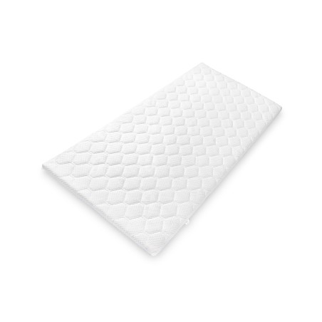 Topper VISCO Höhe 7 cm, Viscoschaum, Bezug SILVER LIFE mit SILBERFÄDEN, ARKO 6