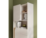 Moderne Kommode 172 cm auf Metallfüßen, Sideboard in Macadamia / Eiche Spring KARMEL 6 Moderne Kommode 172 cm auf Metallfüßen, Sideboard in Macadamia / Eiche Spring KARMEL 6