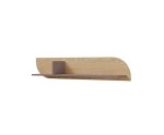 Wandboard Breite 120 cm, hängendes Bücherregal in Eiche Spring / Toffee, KARMEL 15