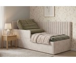 Seniorenbett 90x200 cm universal mit verstellbarem Lattenrost per Fernbedienung und RAUSFALLSCHUTZ, CARLOS SEB