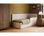 Seniorenbett 90x200 cm universal mit verstellbarem Lattenrost per Fernbedienung und RAUSFALLSCHUTZ, CARLOS SEB