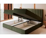 Seniorenbett 180x200 cm mit verstellbarem Lattenrost, Doppelbett verstellbar per Fernbedienung, PEDRO SE