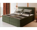 Seniorenbett 180x200 cm mit verstellbarem Lattenrost, Doppelbett verstellbar per Fernbedienung, PEDRO SE