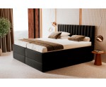 Seniorenbett 180x200 cm mit verstellbarem Lattenrost, Doppelbett verstellbar per Fernbedienung, PEDRO SE