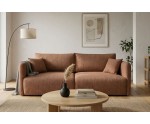 Modernes Sofa mit Eckfunktion 2-in-1 (Sofa / Ecksofa), Schlaffunktion & Bettkasten, schmale Armlehnen, MAGNUM DUO 2