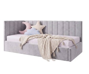 Kinderbett 90x200 mit zusätzlichem Schlafplatz und geräumiger Schublade, funktionales Ausziehbett ALVIN 01 MN
