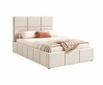 Polsterbett 90x200 cm, Einzelbett mit Bettkasten, Lattenrost mit Metallrahmen, IMPERIA S16 Polsterbett 90x200 cm, Einzelbett mit Bettkasten, Lattenrost mit Metallrahmen, IMPERIA S16