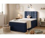 Einzelbett 90x200 cm mit Stauraum und Matratze, Polsterbett BEST 1M Einzelbett 90x200 cm mit Stauraum und Matratze, Polsterbett BEST 1M