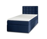 Einzelbett 90x200 cm mit Stauraum und Matratze, Polsterbett BEST 1M Einzelbett 90x200 cm mit Stauraum und Matratze, Polsterbett BEST 1M