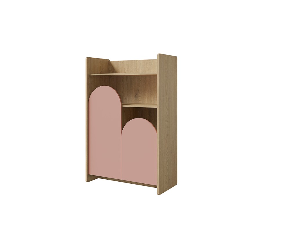 Moderne Kommode mit abgerundeten Fronten, Sideboard NIRA 08