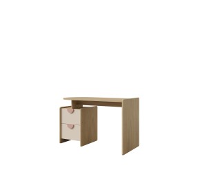 Jugend-Schreibtisch universal mit Schubladen und ovaler Tischplatte NIRA 12