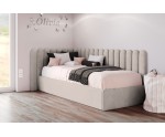 Kinderbett 90x200 cm mit Wandpaneelen 15x87 cm (x21 St.) DIEGO SM 02