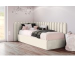 Kinderbett 90x200 cm mit Wandpaneelen 15x87 cm (x21 St.) DIEGO SM 02