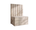 Sitzpouf 90x60 mit Stauraum und maßgefertigte Polsterpaneele, INTARO P1/BETA Sitzpouf 90x60 mit Stauraum und maßgefertigte Polsterpaneele, INTARO P1/BETA
