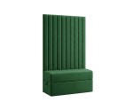 Moderner Sitzpouf 100x60 mit Stauraum und gepolsterte Wandpaneele nach Maß INTARO P1/BETA