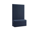 Moderner Sitzpouf 100x60 mit Stauraum und gepolsterte Wandpaneele nach Maß INTARO P1/BETA