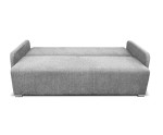 Schlafsofa 3-Sitzer mit praktischem Stauraum in Grau, Couch mit Schlaffunktion, KAYA Schlafsofa 3-Sitzer mit praktischem Stauraum in Grau, Couch mit Schlaffunktion, KAYA