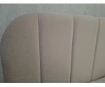 Modernes Ehebett 180x200 cm mit weichem Kopfteil, Bettkasten und Lattenrost, ZALIA S01