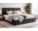 Doppelbett 200x200 cm für Schlafzimmer, Ehebett mit Bettkasten, Lattenrost mit Metallrahmen, IMPERIA S03 Doppelbett 200x200 cm für Schlafzimmer, Ehebett mit Bettkasten, Lattenrost mit Metallrahmen, IMPERIA S03