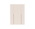 Eleganter Kleiderschrank 170 cm breit mit Falttüren in Kaschmir, Schrank BELIO Eleganter Kleiderschrank 170 cm breit mit Falttüren in Kaschmir, Schrank BELIO