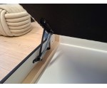 Polsterbett 100x200 mit zwei Schlafplätzen und Stauraum, funktionales Ausziehbett 2in1 ALVIN 03 MN Polsterbett 100x200 mit zwei Schlafplätzen und Stauraum, funktionales Ausziehbett 2in1 ALVIN 03 MN