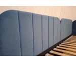 Ausziehbett 100x200 mit RAUSFALLSCHUTZ und Bettkasten in Schubladenform, Polsterbett 2in1 ALVIN 03 MNB