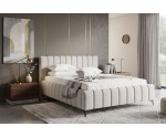 Elegantes Ehebett 200x200 cm für Schlafzimmer mit Stauraum und Lattenrost, Polsterbett IMPERIA S15
