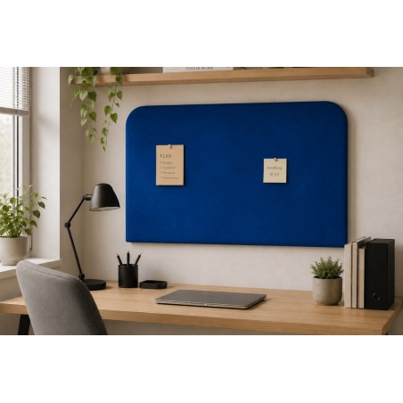 Wandpolster 87x104 cm, abgerundetes Wandpaneel, Wandkissen, Wandschutz INTARO 01
