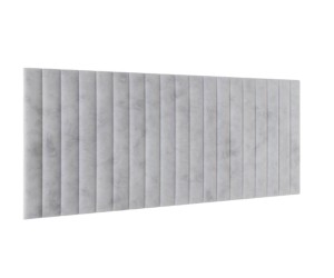 Wandpaneel 89x203 cm mit vertikalen Nähten je 10 oder 15 cm wählbar, Wandpolster INTARO