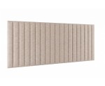 Wandpaneel 89x203 cm mit vertikalen Nähten je 10 oder 15 cm wählbar, Wandpolster INTARO