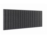 Wandpaneel 89x203 cm mit vertikalen Nähten je 10 oder 15 cm wählbar, Wandpolster INTARO