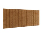 Wandpaneel 89x203 cm mit vertikalen Nähten je 10 oder 15 cm wählbar, Wandpolster INTARO