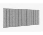 Wandpaneel 89x203 cm mit vertikalen Nähten je 10 oder 15 cm wählbar, Wandpolster INTARO