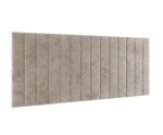 Wandpolster 89x183 cm mit vertikalen Nähten je 10 cm oder 15 cm, Wandpolster 3D, Wandkissen INTARO Wandpolster 89x183 cm mit vertikalen Nähten je 10 cm oder 15 cm, Wandpolster 3D, Wandkissen INTARO