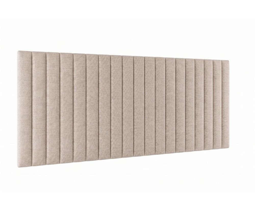 Wandpolster 89x183 cm mit vertikalen Nähten je 10 cm oder 15 cm, Wandpolster 3D, Wandkissen INTARO