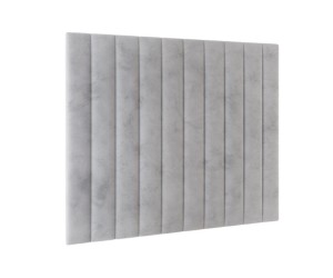 Wandpolster 89x150 cm mit vertikalen Nähten 3D, Wandkissen Wandschutz  INTARO