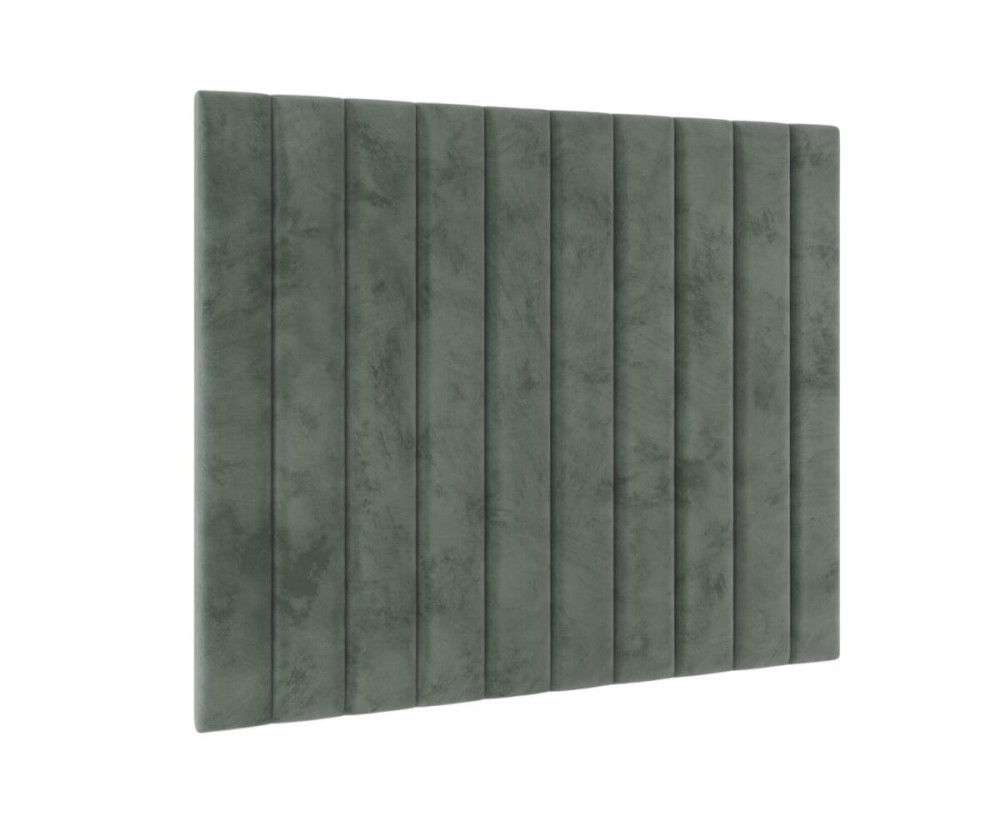 Wandpaneel 89x125 cm mit vertikalen Nähten 3D, Wandpolster vielseitig einsetzbar, Wandschutz INTARO