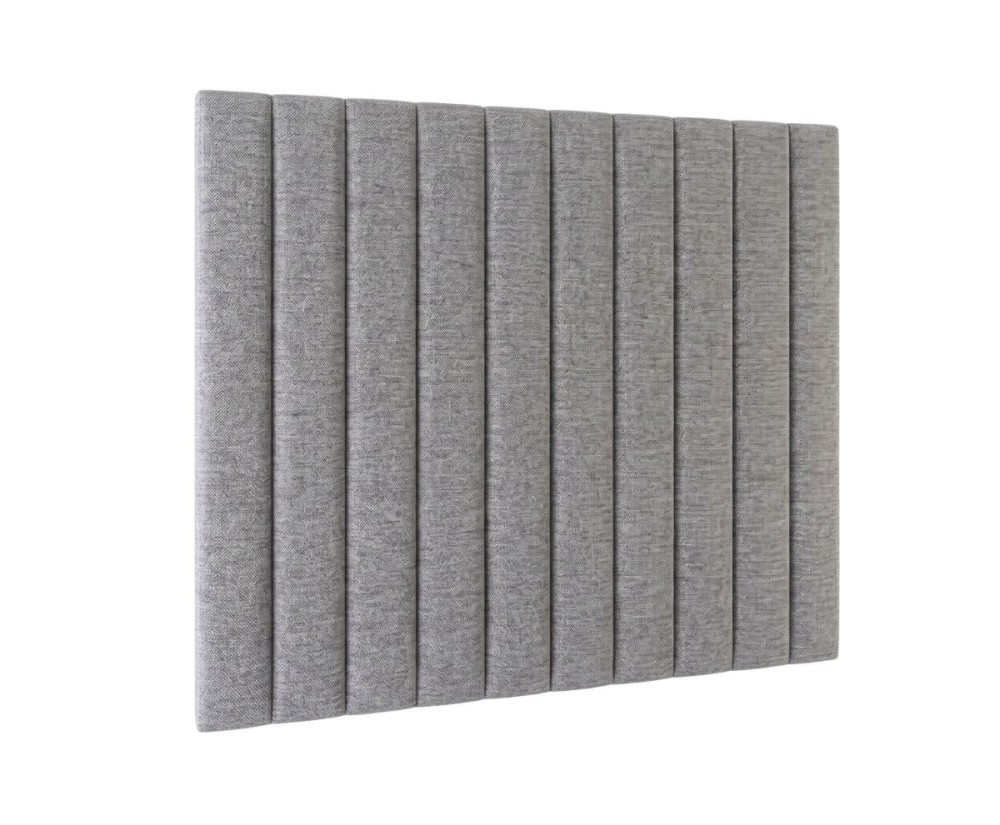 Wandpaneel 89x125 cm mit vertikalen Nähten 3D, Wandpolster vielseitig einsetzbar, Wandschutz INTARO