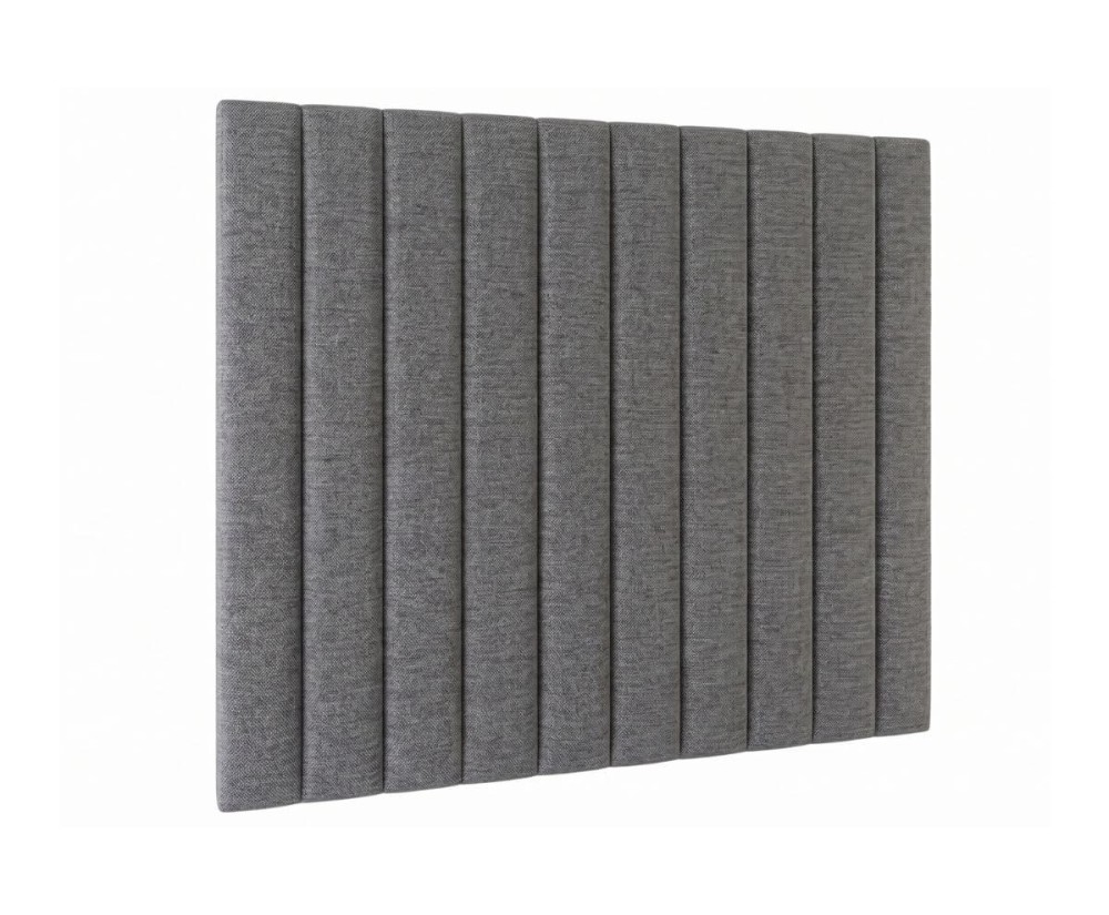 Wandpaneel 89x125 cm mit vertikalen Nähten 3D, Wandpolster vielseitig einsetzbar, Wandschutz INTARO