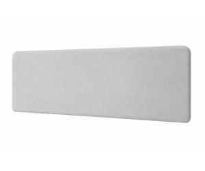 Gepolstertes Kopfteil 87x202 cm mit abgerundeten Kanten, großes Wandpolster INTARO 02