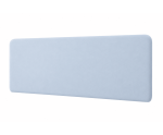 Gepolstertes Kopfteil 87x202 cm mit abgerundeten Kanten, großes Wandpolster INTARO 02