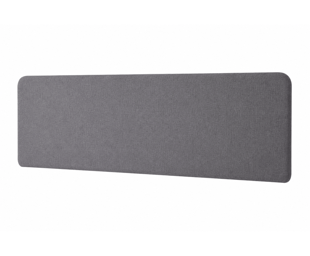 Gepolstertes Kopfteil 87x202 cm mit abgerundeten Kanten, großes Wandpolster INTARO 02